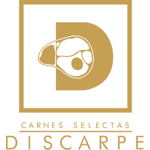 DISCARPE LOGO MONOCROMO VECTOR DORADO